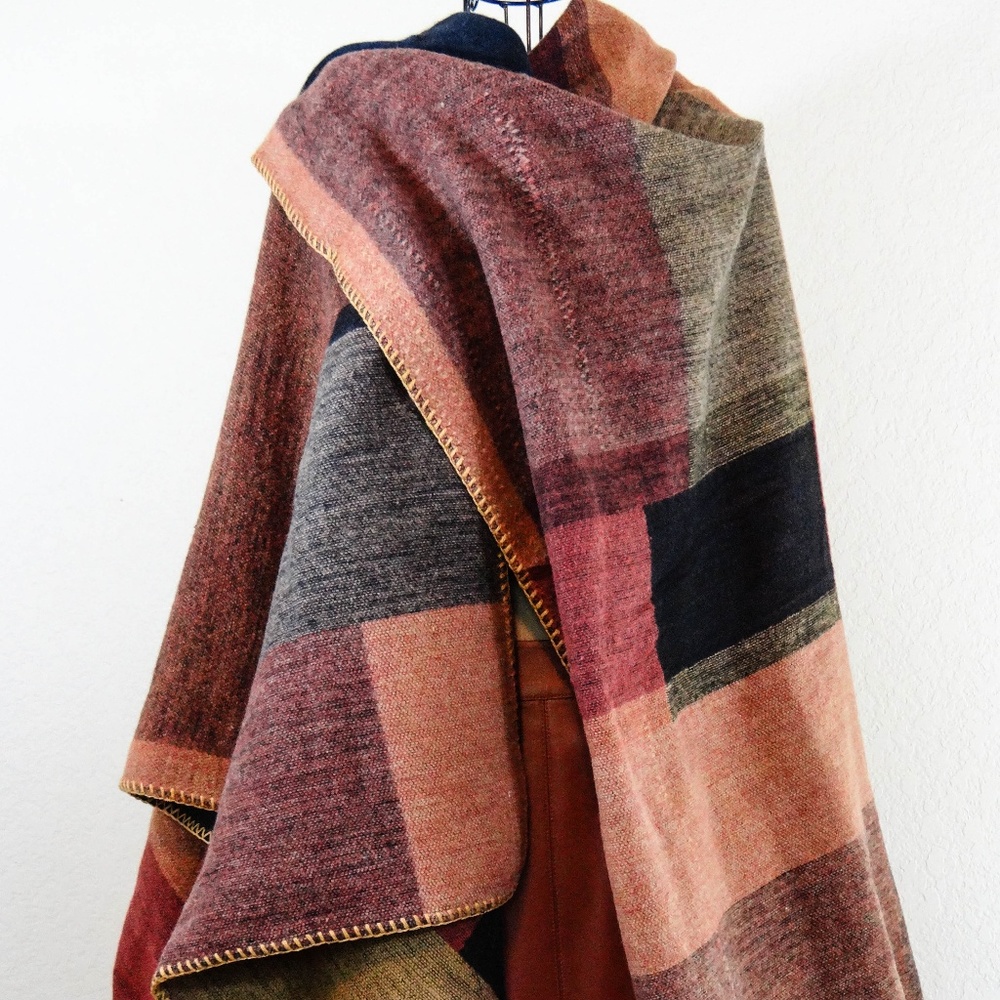 Multi Color Blanket Scarf